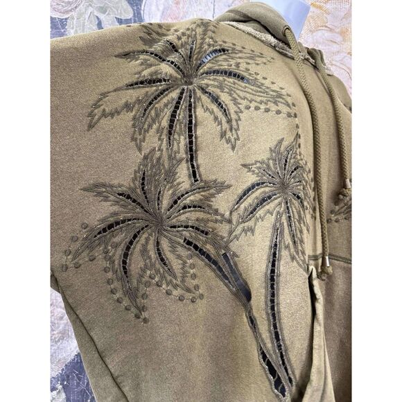 Free People Olive Green Hoodie - Picture 7 of 8